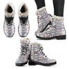 Colorful Sloth Pattern Print Comfy Winter Boots-grizzshop