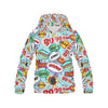 Comic Book Strip Pattern Print Men Pullover Hoodie-grizzshop