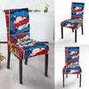 Comic Strip Book Pattern Print Chair Cover-grizzshop