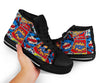 Comic Strip Book Pattern Print Men Women's High Top Shoes-grizzshop