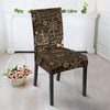 Compass Map Pattern Print Chair Cover-grizzshop