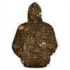 Compass Map Pattern Print Men Women Pullover Hoodie-grizzshop