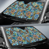 Compass Pattern Print Car Sun Shade-grizzshop