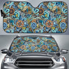 Compass Pattern Print Car Sun Shade-grizzshop