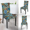 Compass Pattern Print Chair Cover-grizzshop