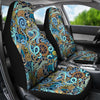 Compass Pattern Print Universal Fit Car Seat Covers-grizzshop