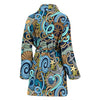 Compass Pattern Print Women Long Robe-grizzshop