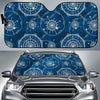 Compass Print Pattern Car Sun Shade-grizzshop