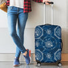 Compass Print Pattern Luggage Cover Protector-grizzshop