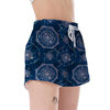 Compass Print Pattern Women's Shorts-grizzshop