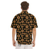 Connection Bitcoin Print Pattern Men's Short Sleeve Shirts-grizzshop