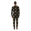 Constellation Aries Print Men's Pajamas-grizzshop