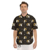 Constellation Aries Print Men's Short Sleeve Shirts-grizzshop