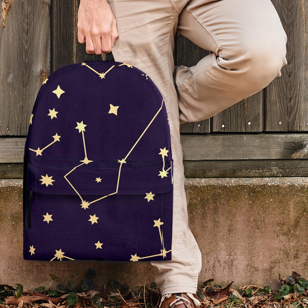 Constellation Galaxy Space Backpack-grizzshop