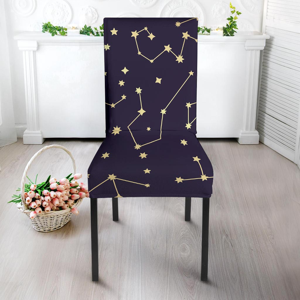 Constellation Galaxy Space Chair Cover-grizzshop