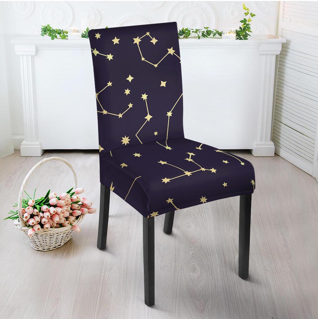 Constellation Galaxy Space Chair Cover-grizzshop