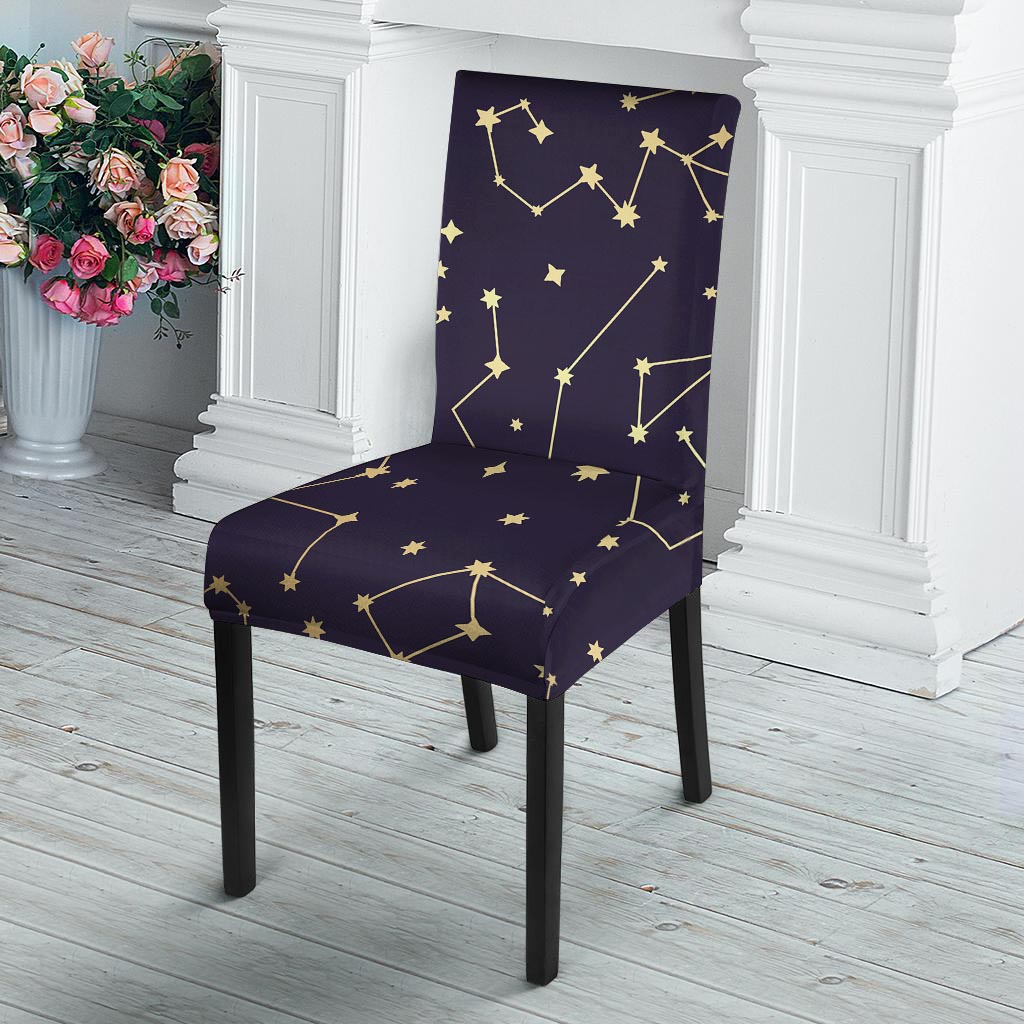 Constellation Galaxy Space Chair Cover-grizzshop