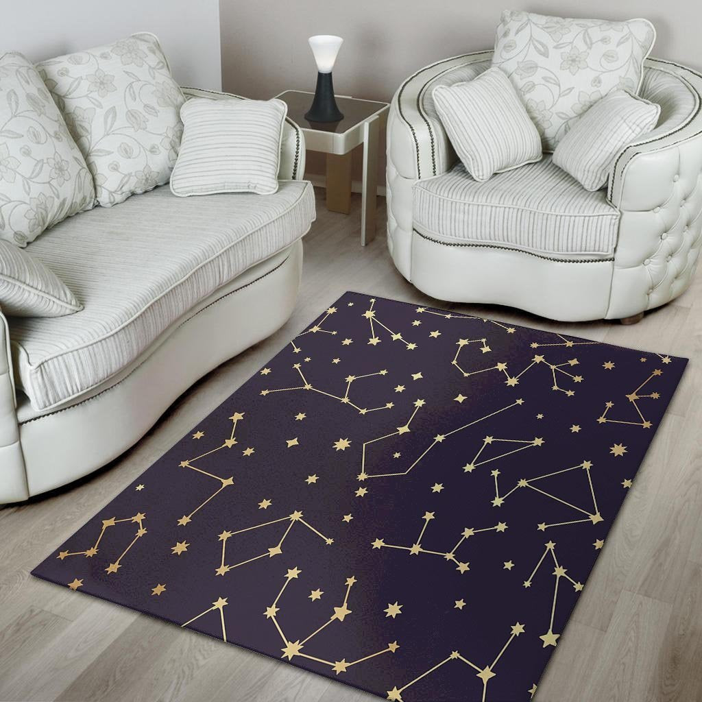 Constellation Galaxy Space Floor Mat-grizzshop