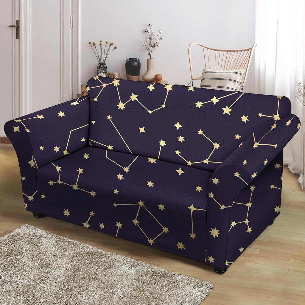 Constellation Galaxy Space Loveseat Cover-grizzshop