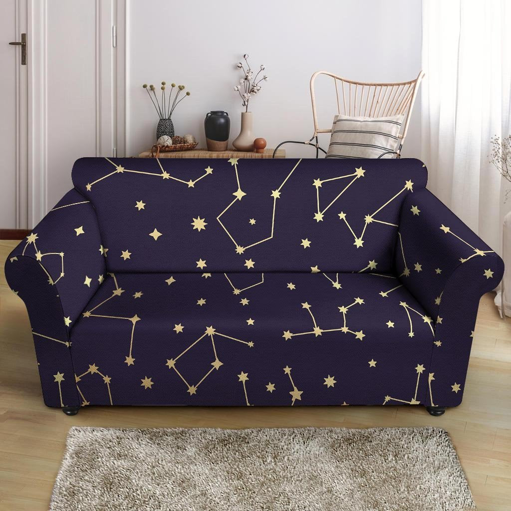 Constellation Galaxy Space Loveseat Cover-grizzshop