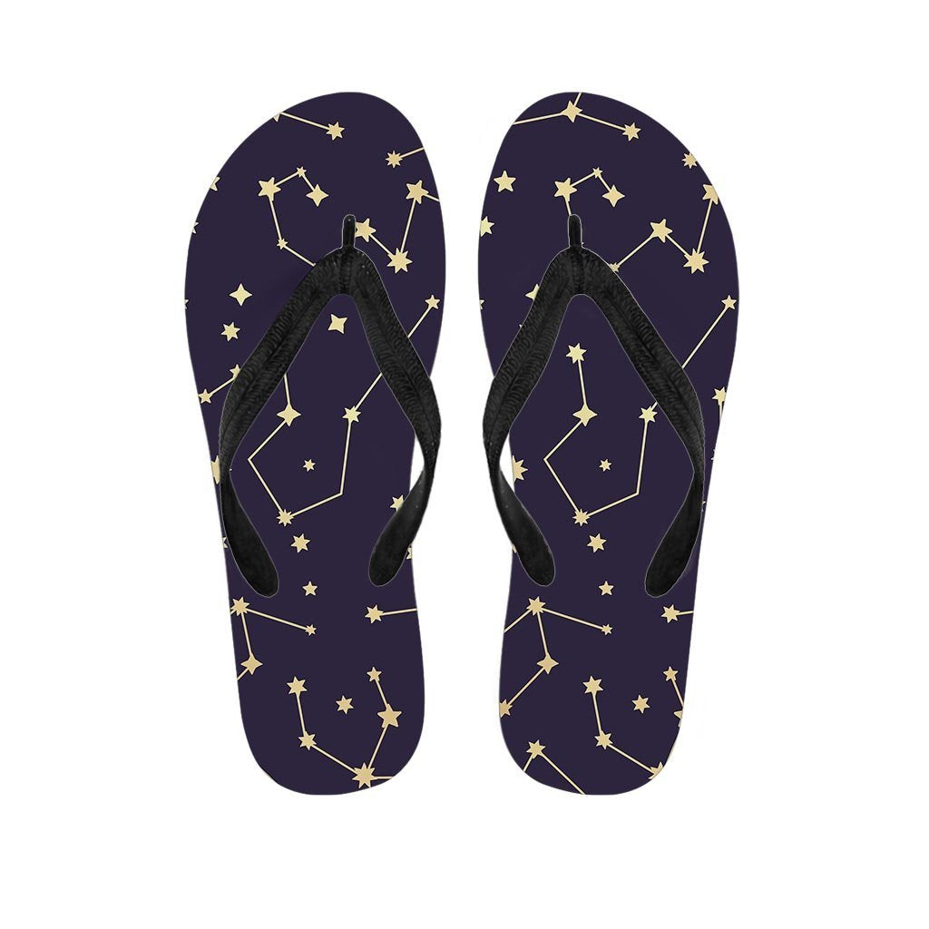 Constellation Galaxy Space Men's Flip Flops-grizzshop