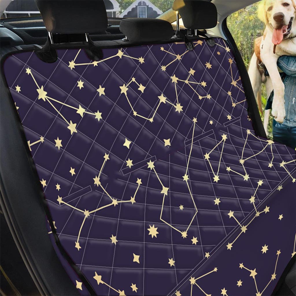 Constellation Galaxy Space Pet Car Seat Cover-grizzshop