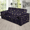 Constellation Galaxy Space Sofa Cover-grizzshop