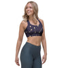 Constellation Galaxy Space Sports Bra-grizzshop