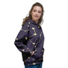 Constellation Galaxy Space Women's Hoodie-grizzshop