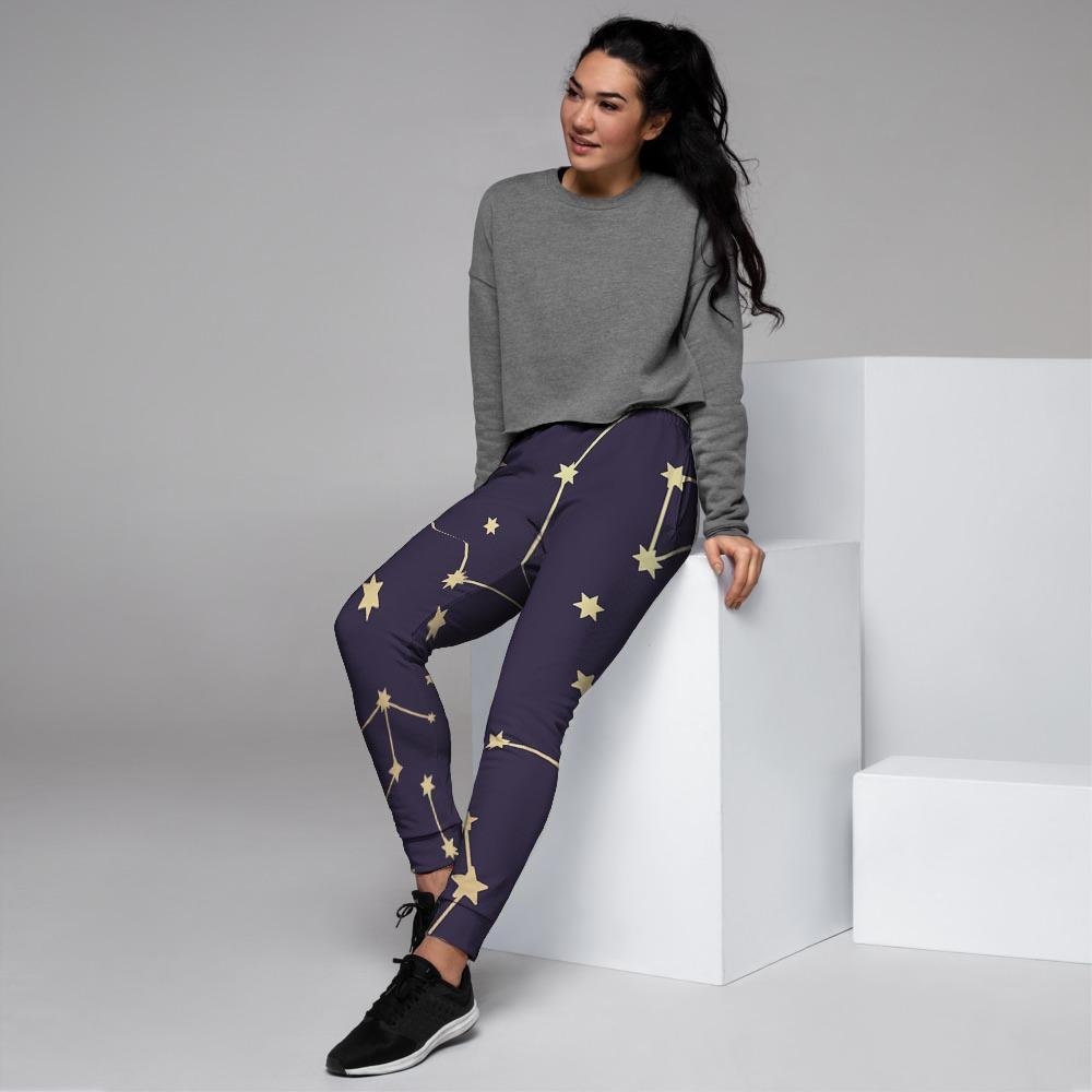 Constellation Galaxy Space Women's Joggers-grizzshop