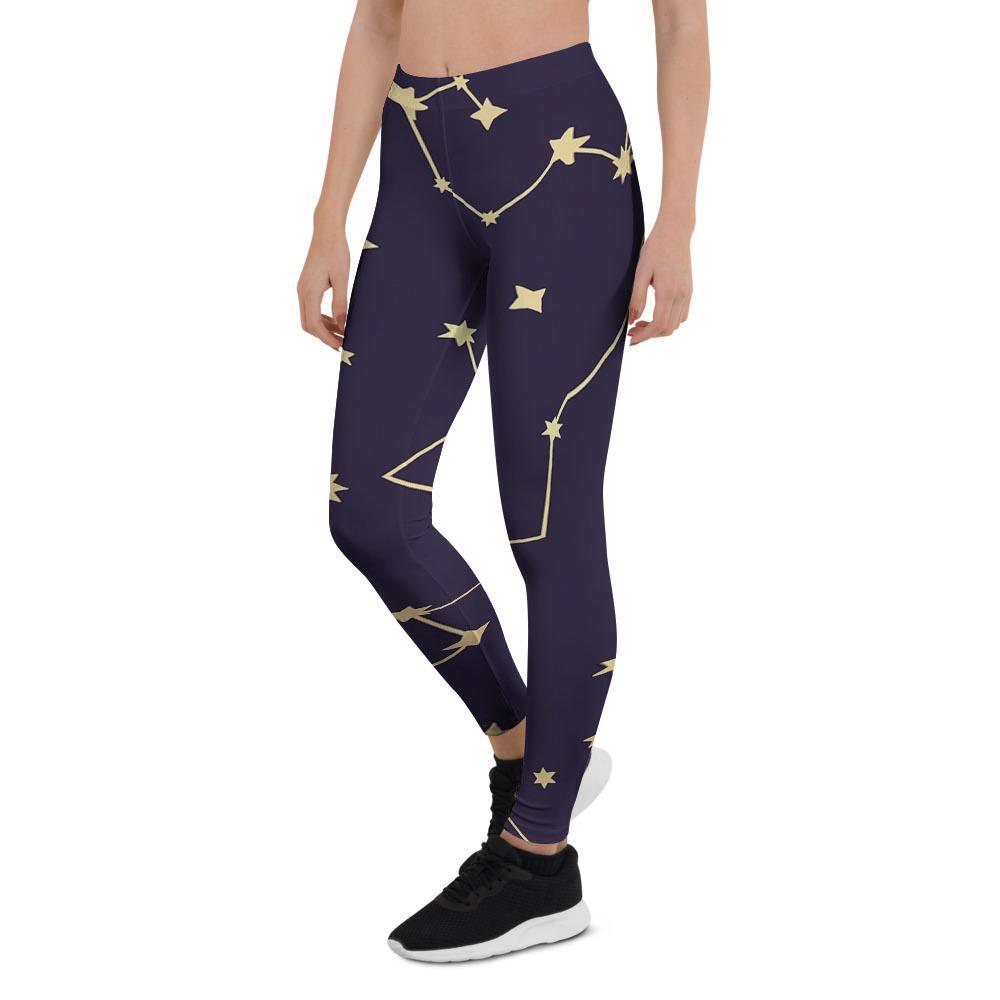 Constellation Galaxy Space Women's Leggings-grizzshop