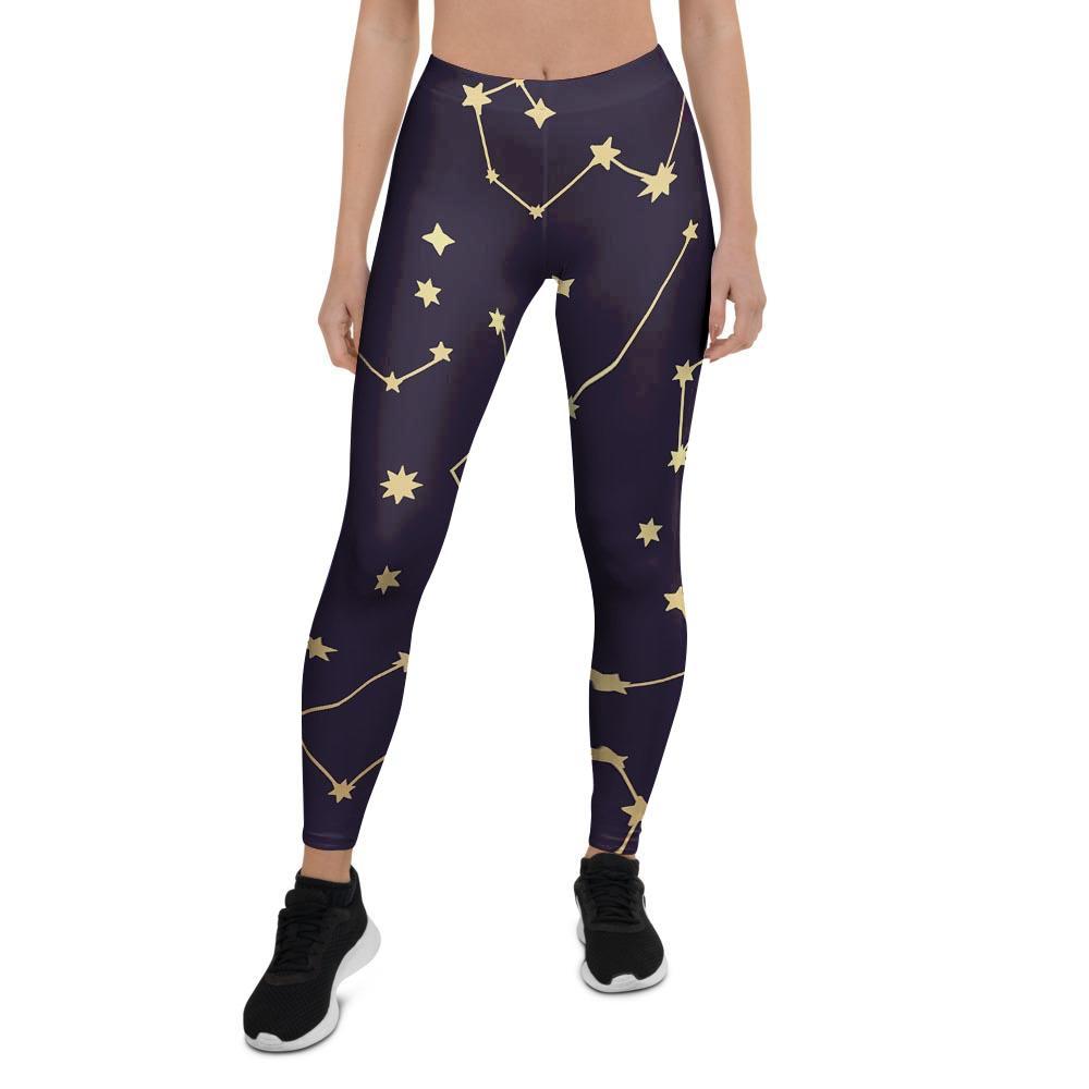 Constellation Galaxy Space Women's Leggings-grizzshop