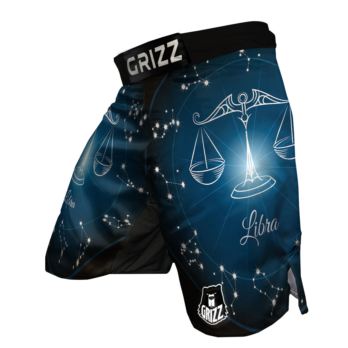 Constellation Libra Print MMA Shorts-grizzshop
