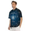 Constellation Libra Print Men's Short Sleeve Shirts-grizzshop