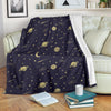 Constellation Pattern Print Blanket-grizzshop