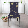 Constellation Pattern Print Chair Cover-grizzshop