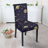 Constellation Pattern Print Chair Cover-grizzshop