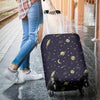 Constellation Pattern Print Luggage Cover Protector-grizzshop