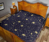 Constellation Pattern Print Quilt-grizzshop