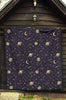 Constellation Pattern Print Quilt-grizzshop