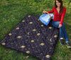 Constellation Pattern Print Quilt-grizzshop