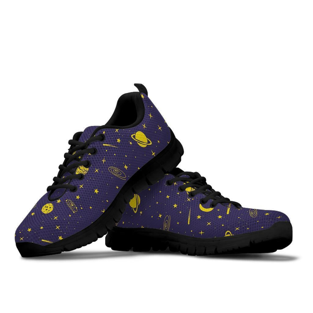 Constellation Pattern Print Sneaker Shoes For Men Women-grizzshop