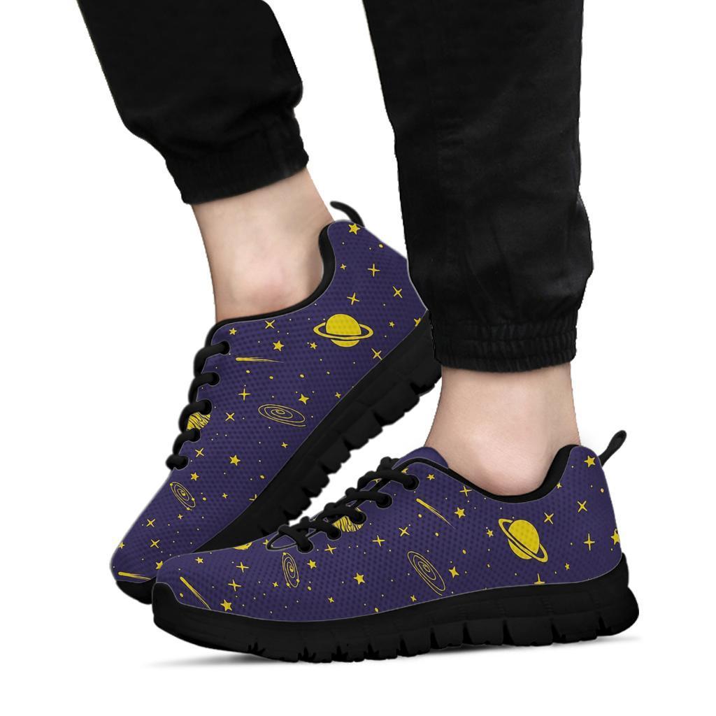 Constellation Pattern Print Sneaker Shoes For Men Women-grizzshop