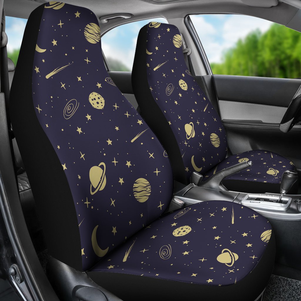 Constellation Pattern Print Universal Fit Car Seat Covers-grizzshop