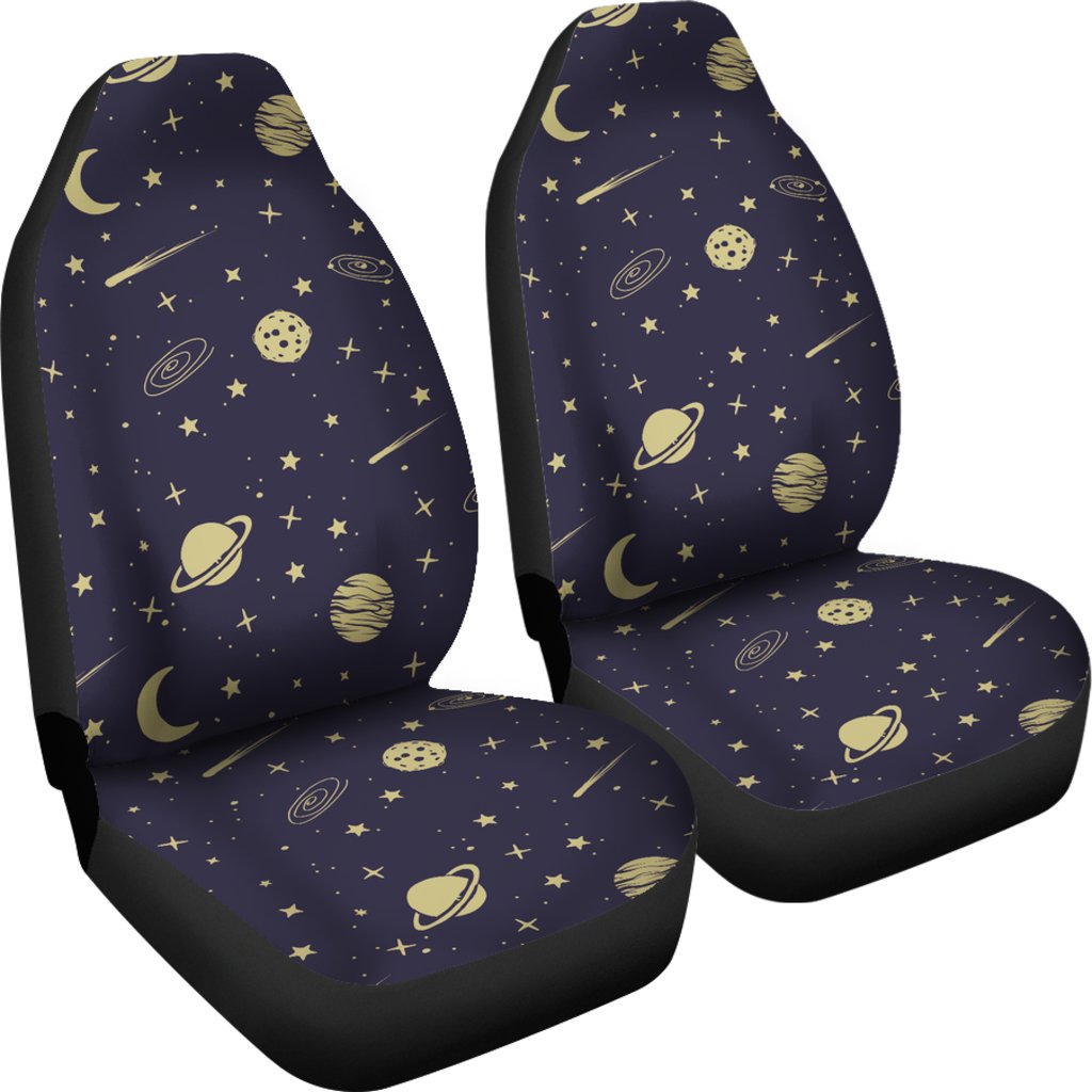 Constellation Pattern Print Universal Fit Car Seat Covers-grizzshop