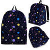 Constellation Planet Print Pattern Backpack-grizzshop