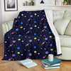 Constellation Planet Print Pattern Blanket-grizzshop