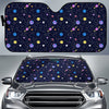 Constellation Planet Print Pattern Car Sun Shade-grizzshop