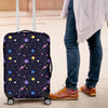 Constellation Planet Print Pattern Luggage Cover Protector-grizzshop