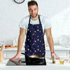 Constellation Planet Print Pattern Men's Apron-grizzshop